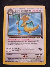 Pokémon Dark Dragonite TCG Card 22/82 Non-Holo