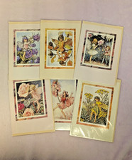 10pk of Assorted Flower Fairy Cards (Blank Inside) - We Will Send 10 at Random