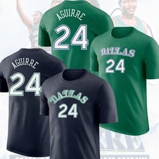 🔥 HOT - Mark Aguirre #24 Dallas Mave.rick Retirement Player Name & Number Fans