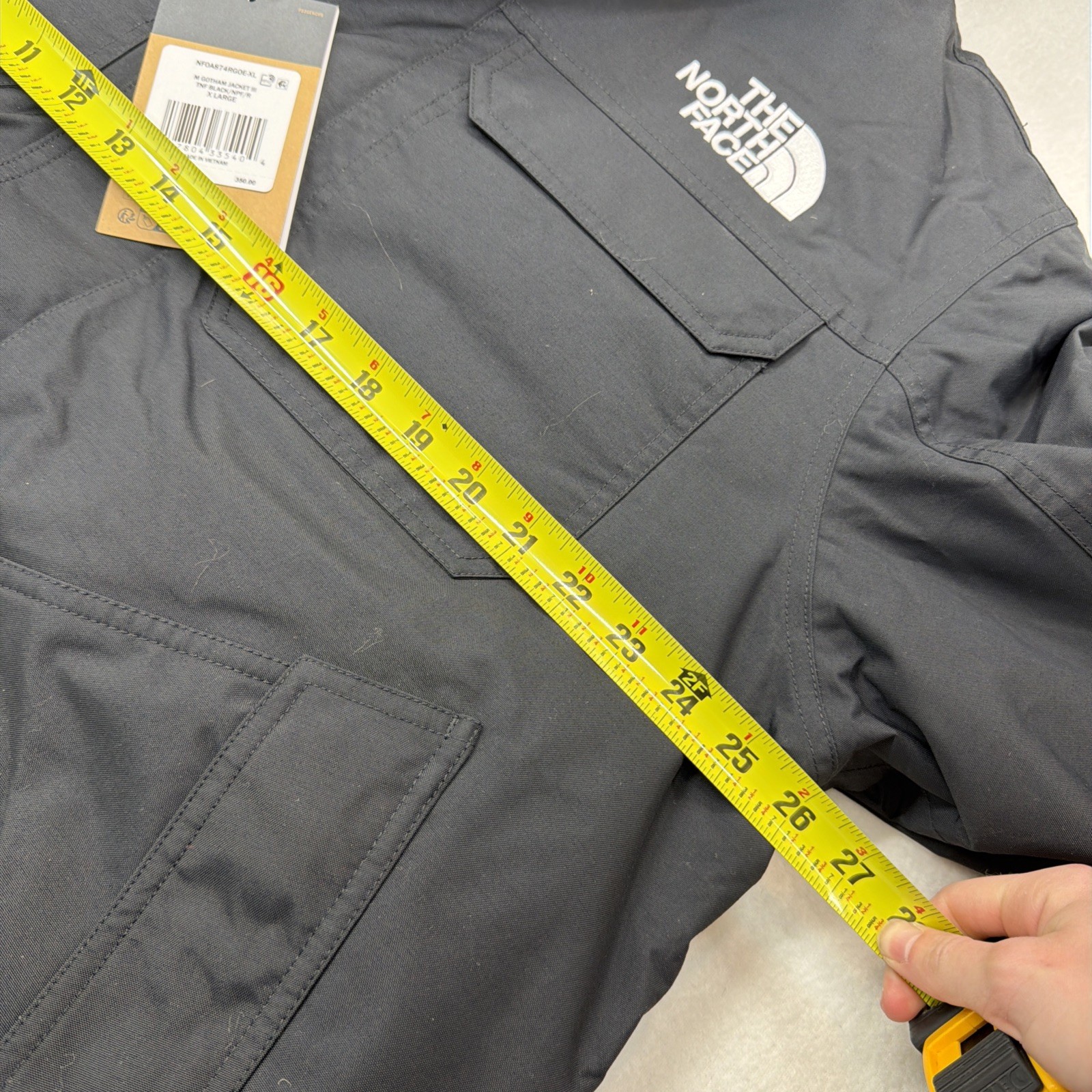 The North Face Men's Gotham Jacket III Black 600 Fill NWT Size XL $350 MSRP thumbnail 15