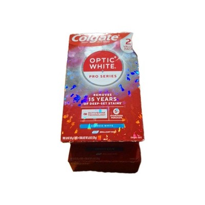 Optic White Pro Series Whitening Toothpaste 5% Hydrogen Peroxide, 3 oz - 2 Pack