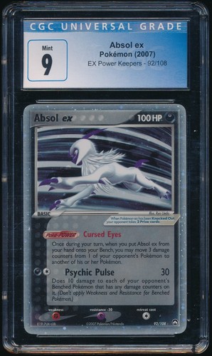 Absol ex graded CGC 9 for sale on eBay