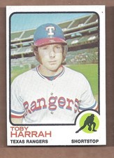 1973 Topps #216 TOBY HARRAH **CENTERED** NEAR MINT CONDITION