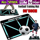 Football Training Mat Non Slip Kids Adults In/Outdoor Dribble Training Carpet 