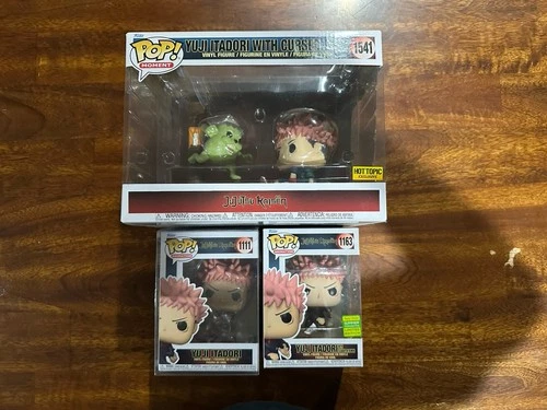 Jujutsu Kaisen Funko Pop Lot Brand New (Lot of 3 Pops)