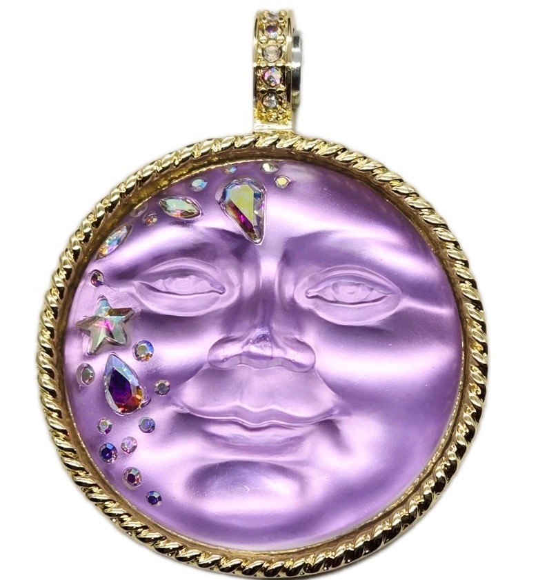 fiolily KirakiraHalterNeck キラキラ ホルター ネック Kirks Folly Illusion Seaview Moon Magnetic Enhancer Gold tone