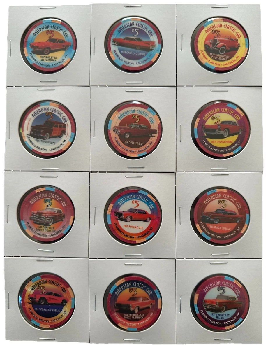 Flamingo Casino Chips Indiana Collectible Individual $5 Casino