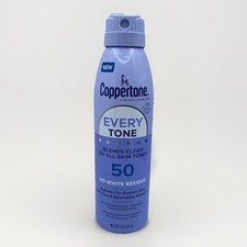 Coppertone Every Tone SPF 50 Sunscreen Spray 5 oz - Ex 10/2026 2.40 per gallon