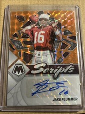 2022 NFL PANINI MOSAIC CARDINALS AUTO JAKE PLUMMER SCRIPTS AUTO 🔥