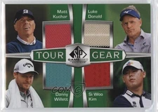 2024 SP Game Used Tour Gear Quads Matt Kuchar Luke Donald Danny Willett