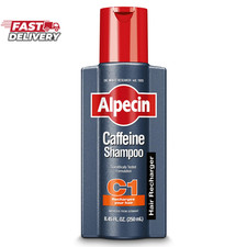 Alpecin C1 Caffeine Shampoo 8.45 Fl Oz, Cleanses the Scalp to Promote Natural Ha