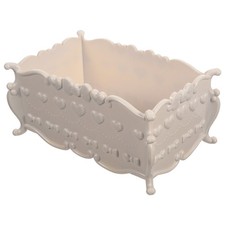 Hamster Bathtub Cage Chinchilla Small Animal Toilet Stand Container