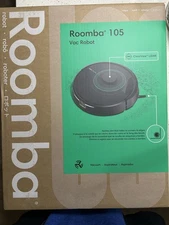 iRobot Roomba 105 Robot Vacuum LiDAR, Alexa, Strong Suction, Multi-Surface - NEW