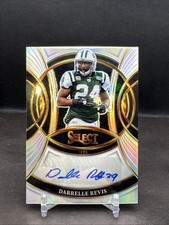 Darrelle Revis 2025 Panini Select Signatures AUTO Silver Prizm NY Jets KS2