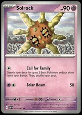 Solrock 093/197 Uncommon Obsidian Flames Pokemon Lightly Played