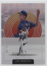 2023 Panini Three and Two On The Horizon Holo Silver 9/50 Bobby Miller 00li