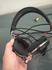 Sennheiser Momentum 1 On-Ear Headphones Black with Red Stitching, Wired