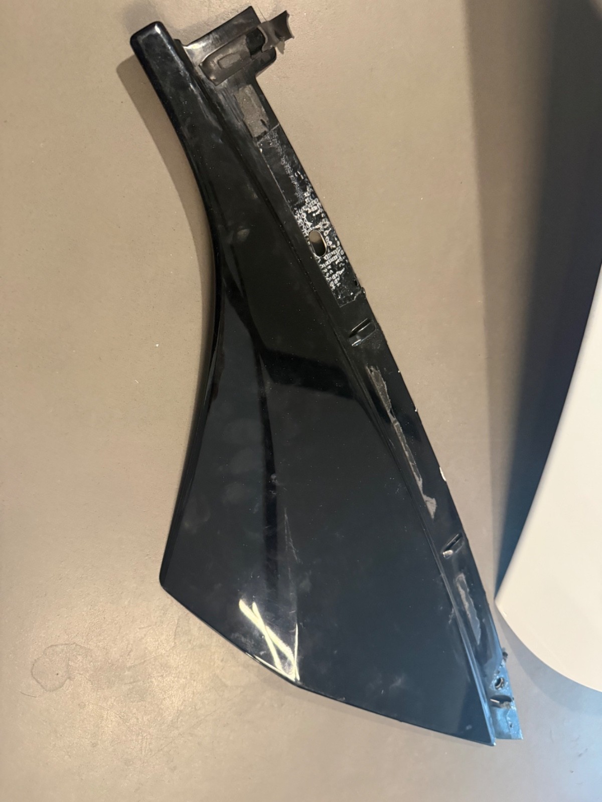 mclaren 570s 600lt LH left convertible spider tonneau cover trim panel