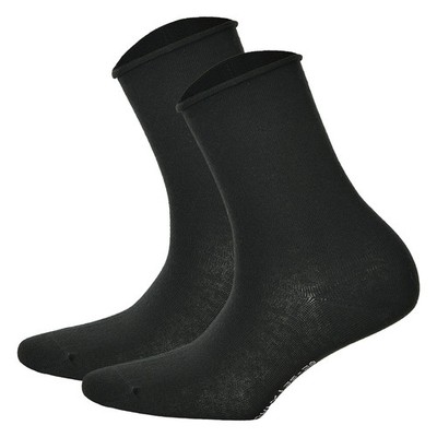 Hudson 2 Paar Damen Socken - Only 2-Pack, Strumpf, Rollrand, Einfarbig
