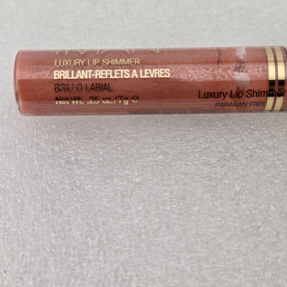 Brillo de labios IMAN Luxury Lip Shimmer SOCIALITE nuevo sellado 0,25 oz / 7 g Foto 3 de 4