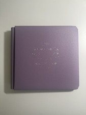 Creative Memories 7x7 Album - Lavender Purple w/ Silver Star
