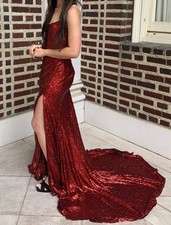 Sherri Hill Red Prom Dress Size 00