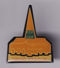 RARE PINS PIN'S .. ENTREPRISE EDF GDF REGIONAL RESIDENTIEL GRAND TOULOUSE 31 ~GF