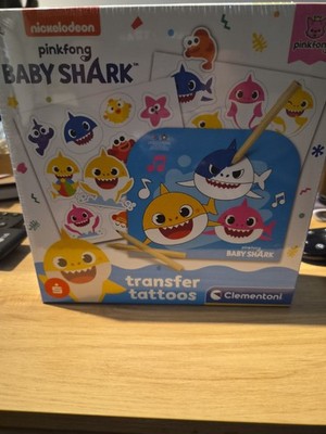 Pinkfong Baby Shark TRANSFER TATTOOS