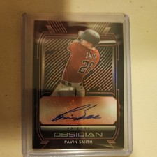 Panini Chronicles Obsidian Auto RC Pavin Smith Pink #/25 Diamondbacks