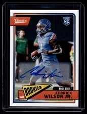 Cedrick Wilson Jr. 2018 Panini Classics Rookie Autograph Auto Card /99 #294. rookie card picture