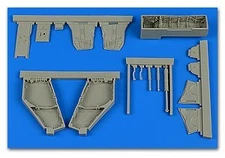 Aires Hobby 1/48 F4J/S Phantom II Wheel Bay For Zoukei-Mura (D)