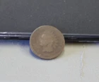 1872 US Indian Cent 1c Semi Key AG/G (Slight Corrosion)