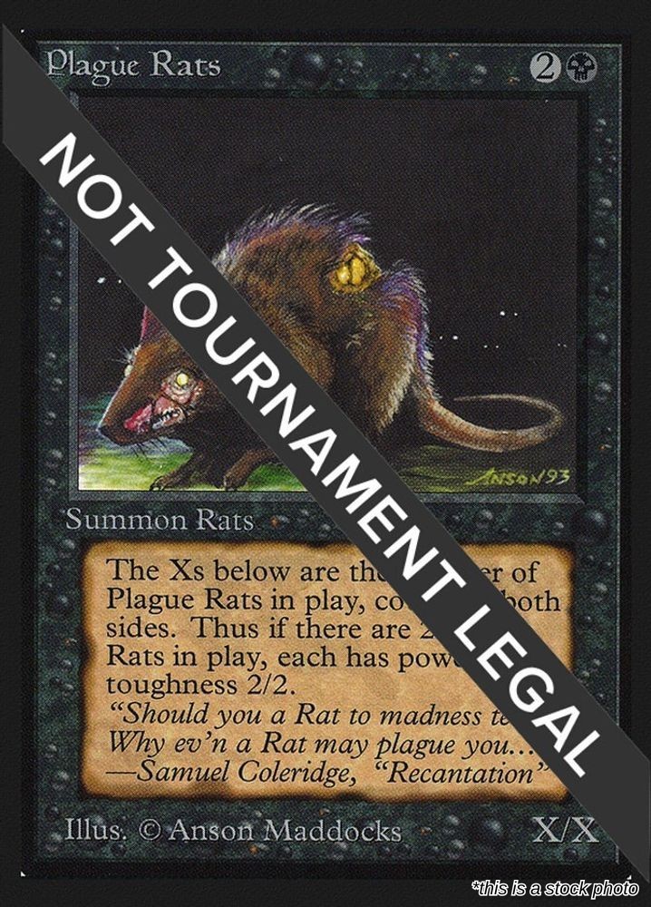 Plague Rats (CE) [CED - 122] - Near Mint