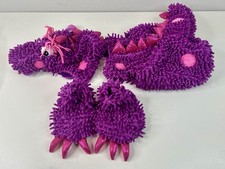 Princess Paradise Costume Dragon Outfit Hooded Plush Purple Metallic 12-18 Month