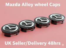MAZDA 6 ALLOY WHEEL CENTRE CAPS HUB 56MM SET OF 4