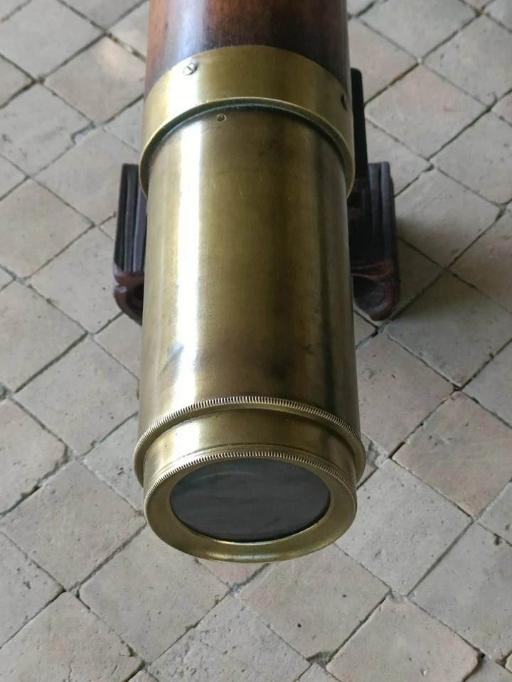  Longue Vue de Marine Bateau Marin Époque XIX ème Ancienne  - Photo 4/4