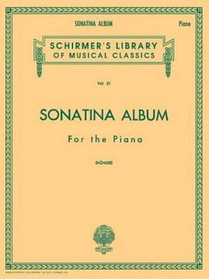 Sonatina Album: Piano Solo (Schirmer's Library of Musical Classics) - GOOD