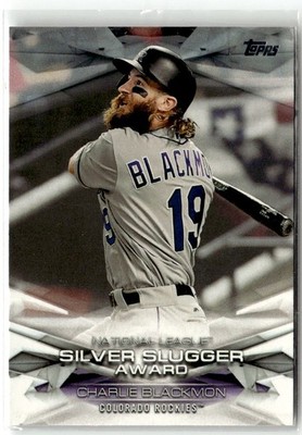 2018 Topps #MLBA-45 Charlie Blackmon MLB Awards