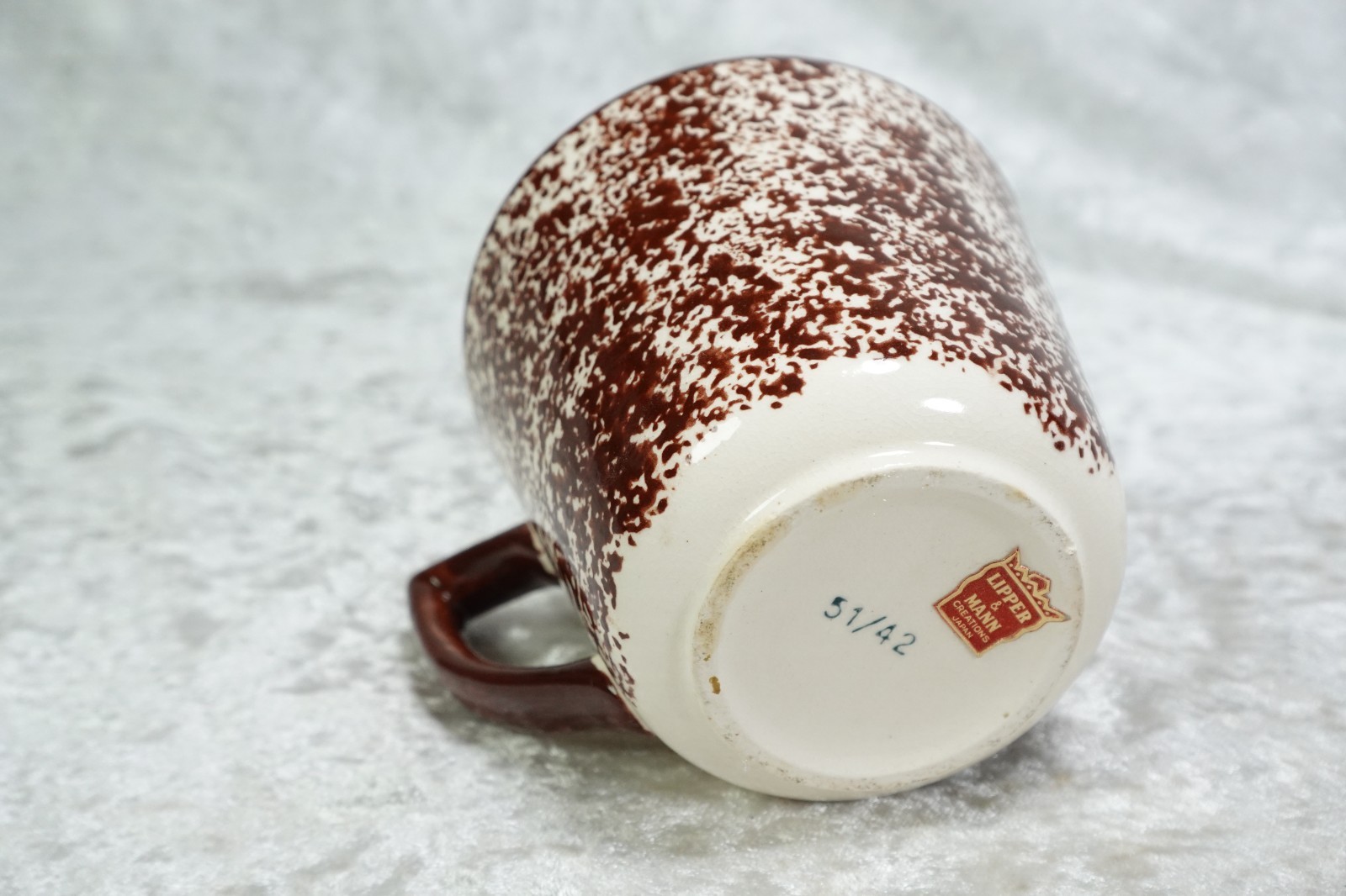 1970's Lipper & Mann Creations Japan 6 Pc Coffee Time Set Cups Cream Sugar