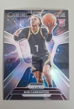 2024-25 Panini Prizm Draft Picks - Deep Space Bub Carrington #21 Silver Prizm