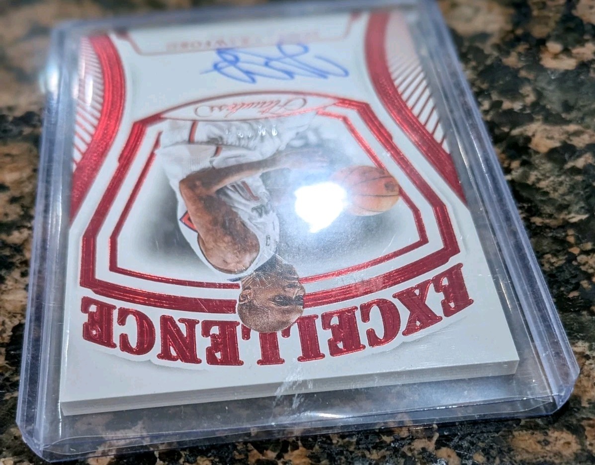 2024-2025 Panini Flawless Jamal Crawford Excellence Auto /15 view 3