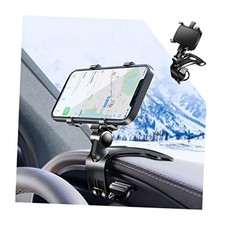 zipelo Car Phone Mount, ABS Cell Phone Holder for Car, 1400 Degree Rotation