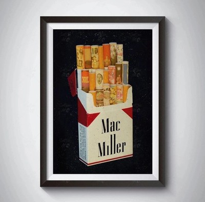 Mac Miller Cigarette Poster