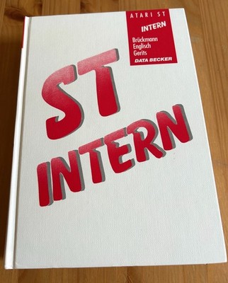 Atari ST Intern Data Becker Brückmann Englisch Gerits Buch Technik 