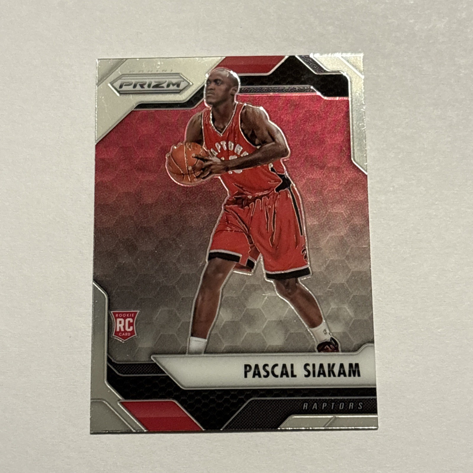 Pascal Siakam 2016-17 Panini Prizm Rookie Card #220 Toronto Raptors