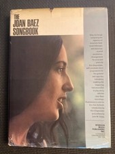 THE JOAN BAEZ HARDBACK with DUST JACKET SONGBOOK 1969 ILLUSTRATED ERIC VON SCHMI