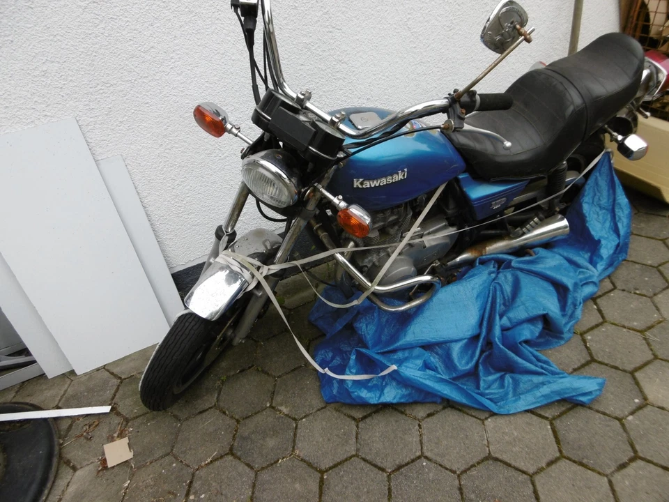 KAWASAKI Z 440 A Oldtimer, sucht Liebhaber unverbastelt - Bild 3 von 4