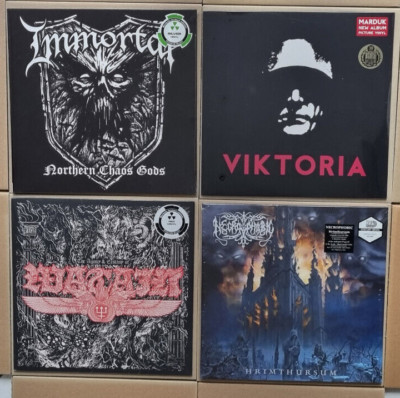LP Sammlung Necrophobic/Marduk/Immortal/Watain  NEU SOLD OUT Vinyl Sammlung