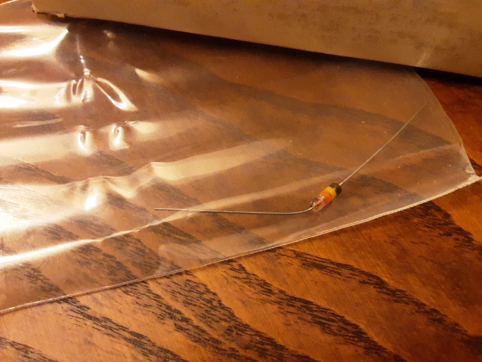 10 PIEZAS DIODO GERMANIO 1N43 70V, 5.0MA NOS Foto 2 de 3