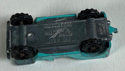 MAJORETTE RAIL ROUTE 1/65 Jeep N°7 jaune sans pare brise EUR 9,00